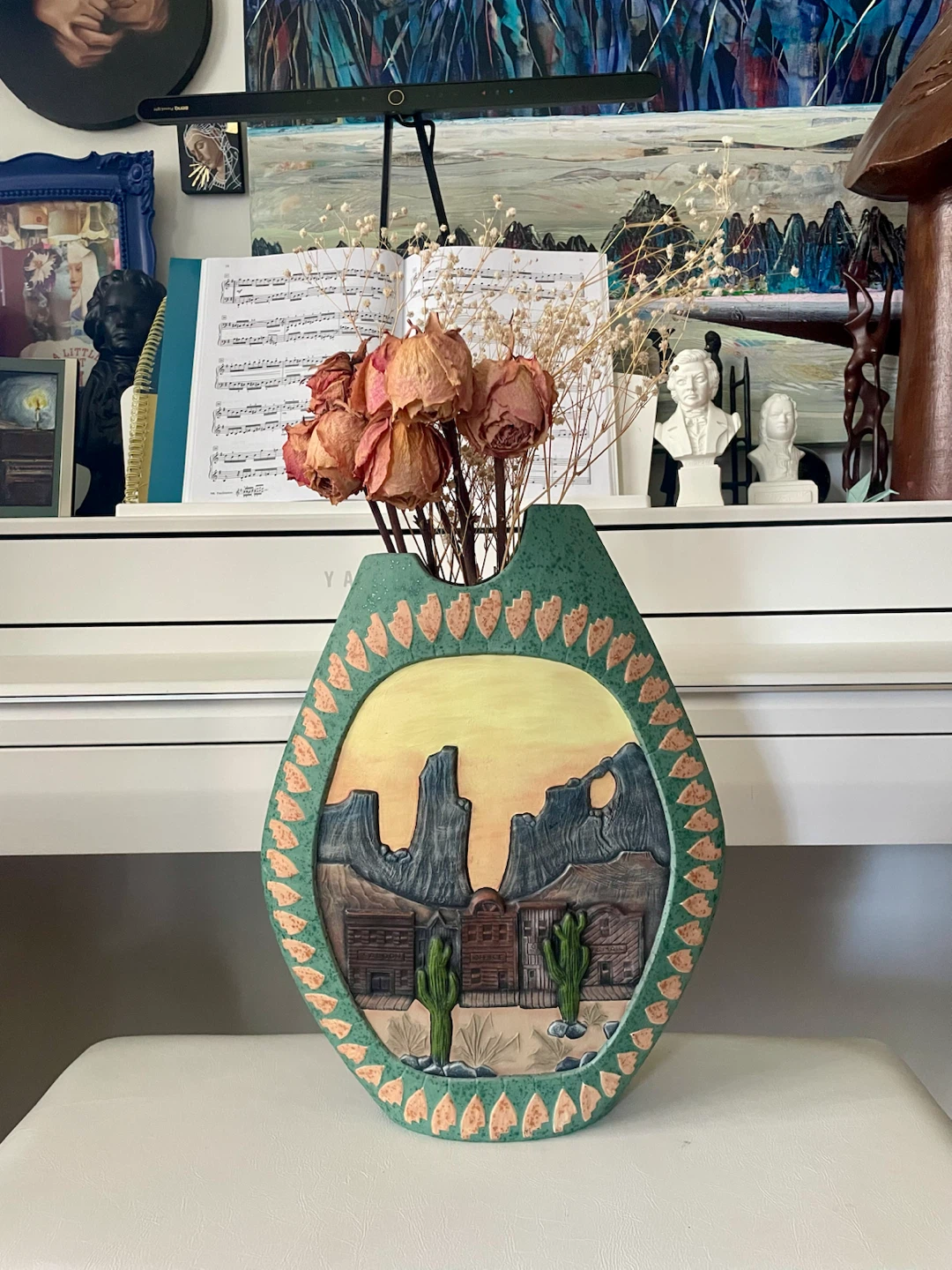 Southwestern Art Vase