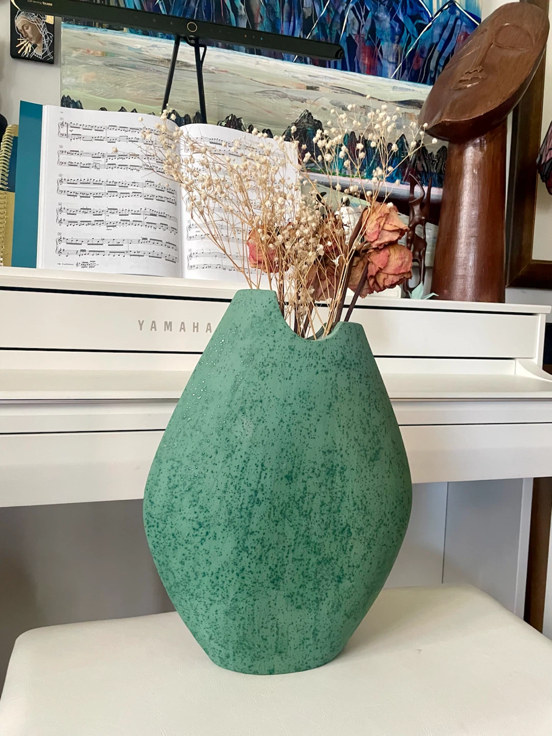 Southwestern Art Vase - photo 3