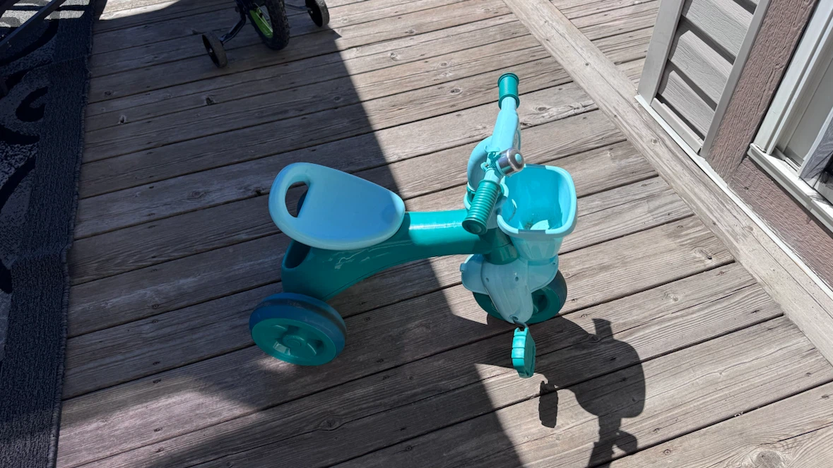 Teal and Light Blue Toddler Tricycle - photo 2