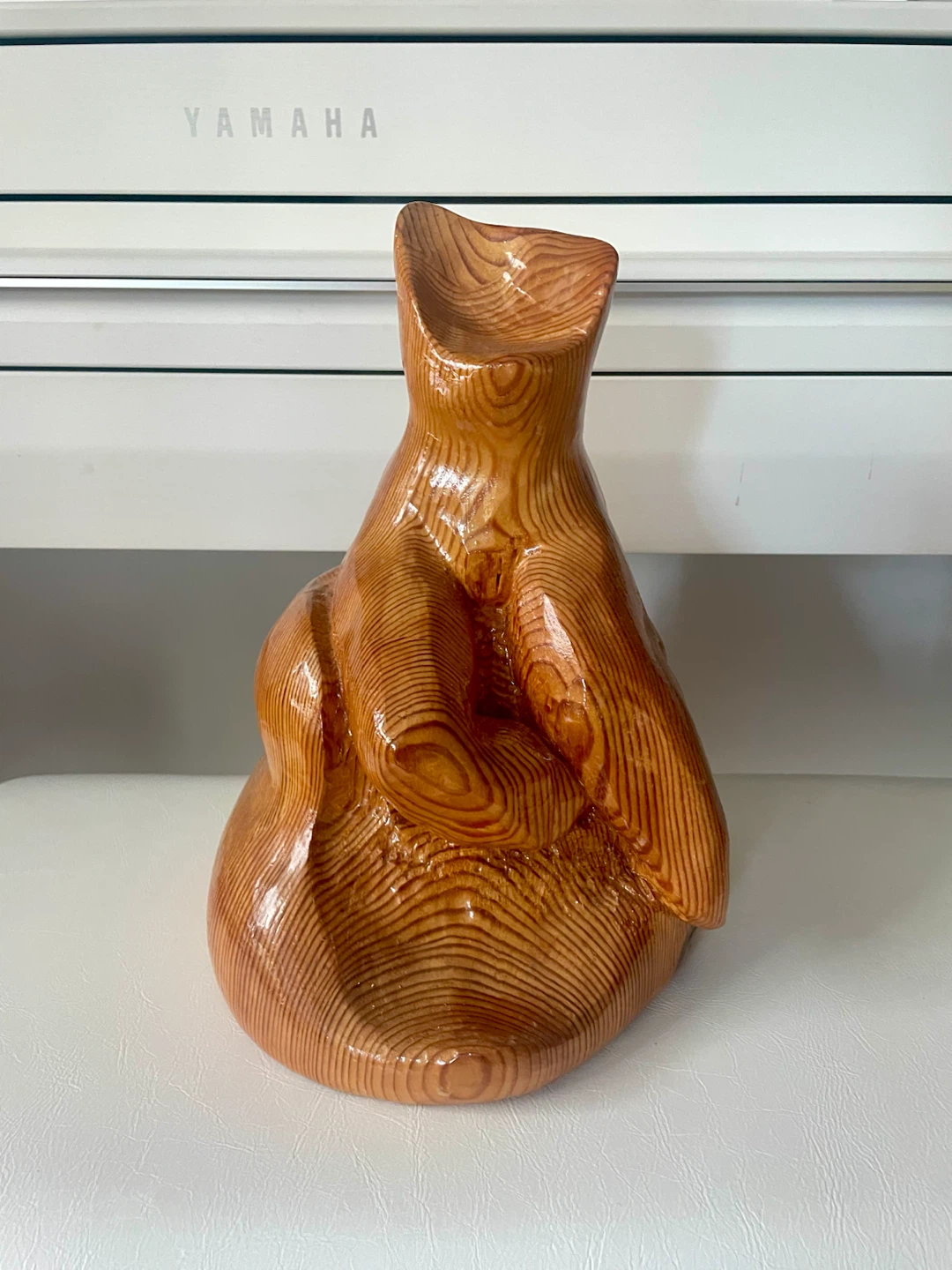 Hand carved Wood Sculpture