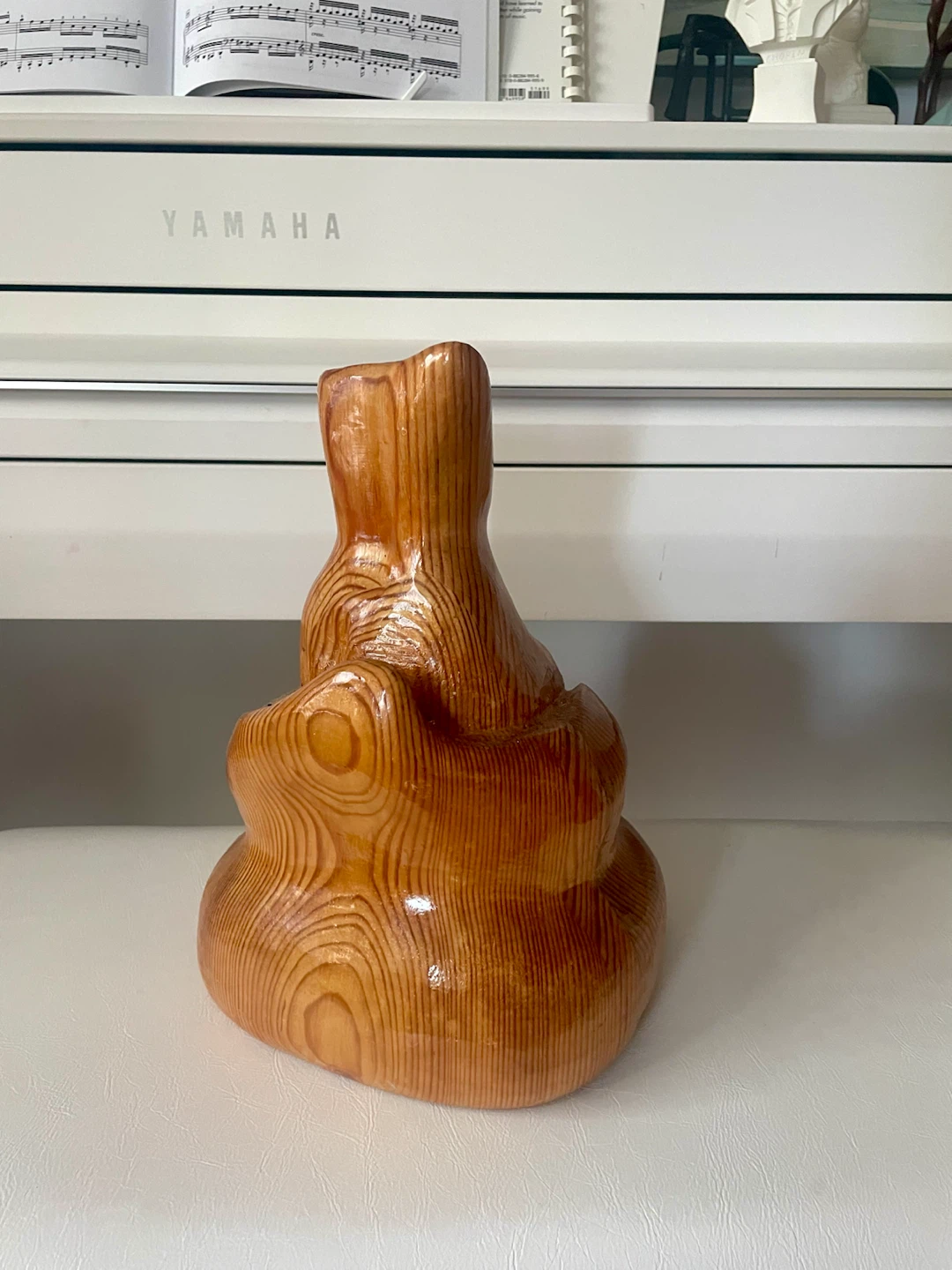 Hand carved Wood Sculpture - photo 2