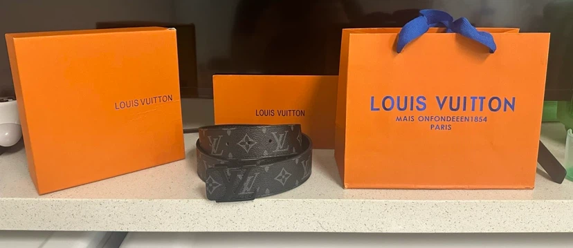 Louis Vuitton Monogram Belt - Size 105/42
