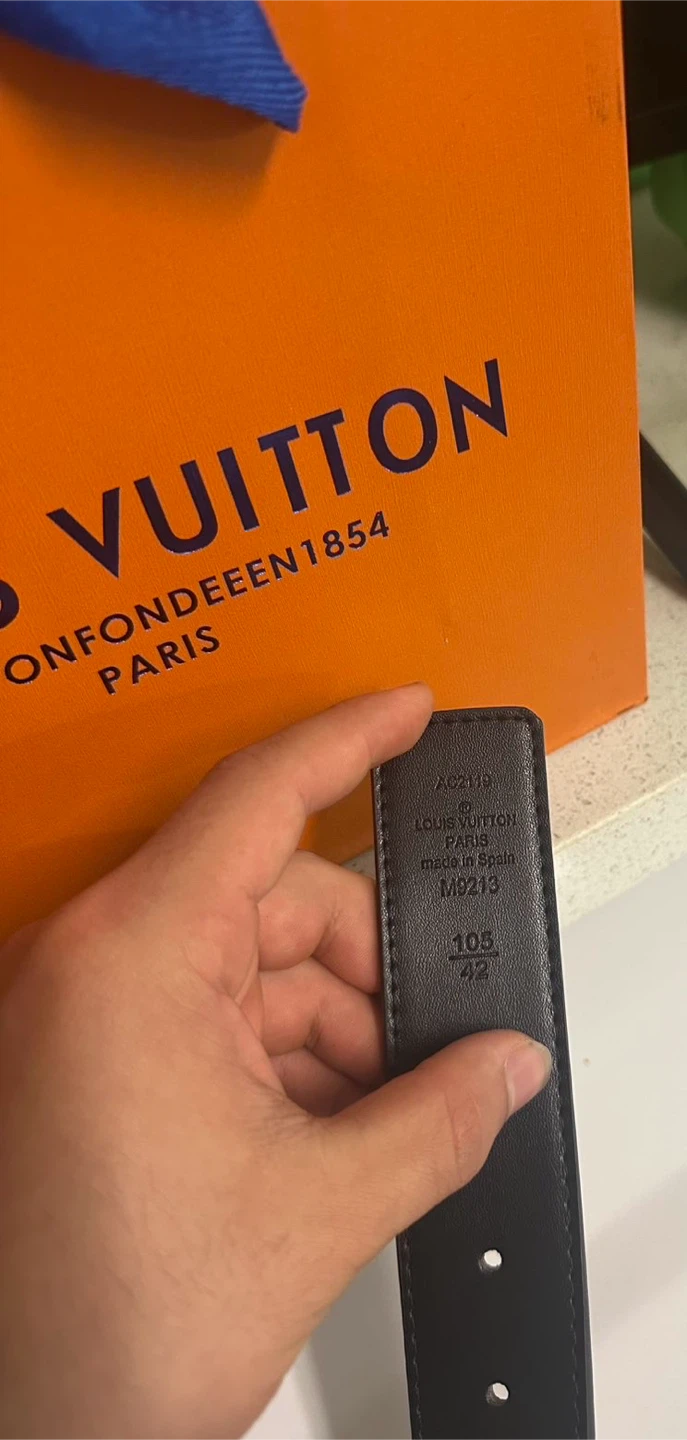 Louis Vuitton Monogram Belt - Size 105/42 - photo 2