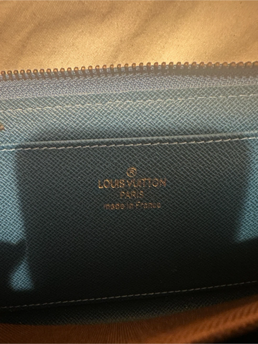 Louis Vuitton Monogram Denim Zip Around Wallet - photo 4