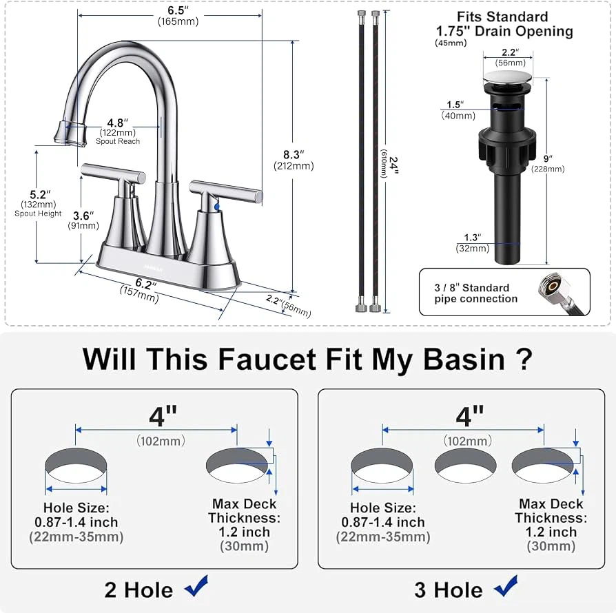 Chrome Faucet for sale / New in Box - photo 5