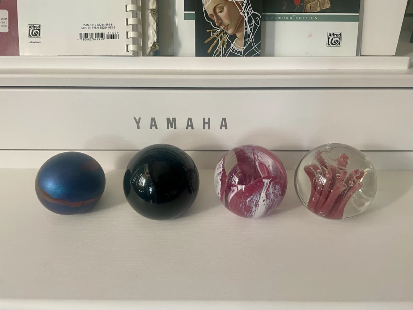 Vintage glass paper weights - photo 2