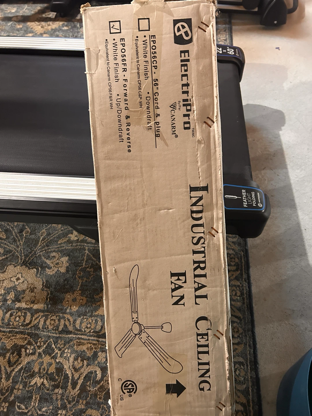 ElectriPro Industrial Ceiling Fan EPO56CP