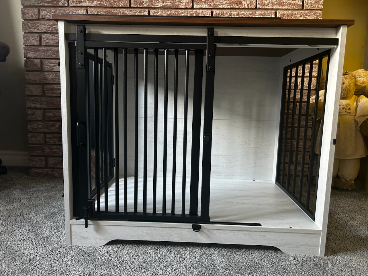 Dog Crate with Wood Top - photo 2