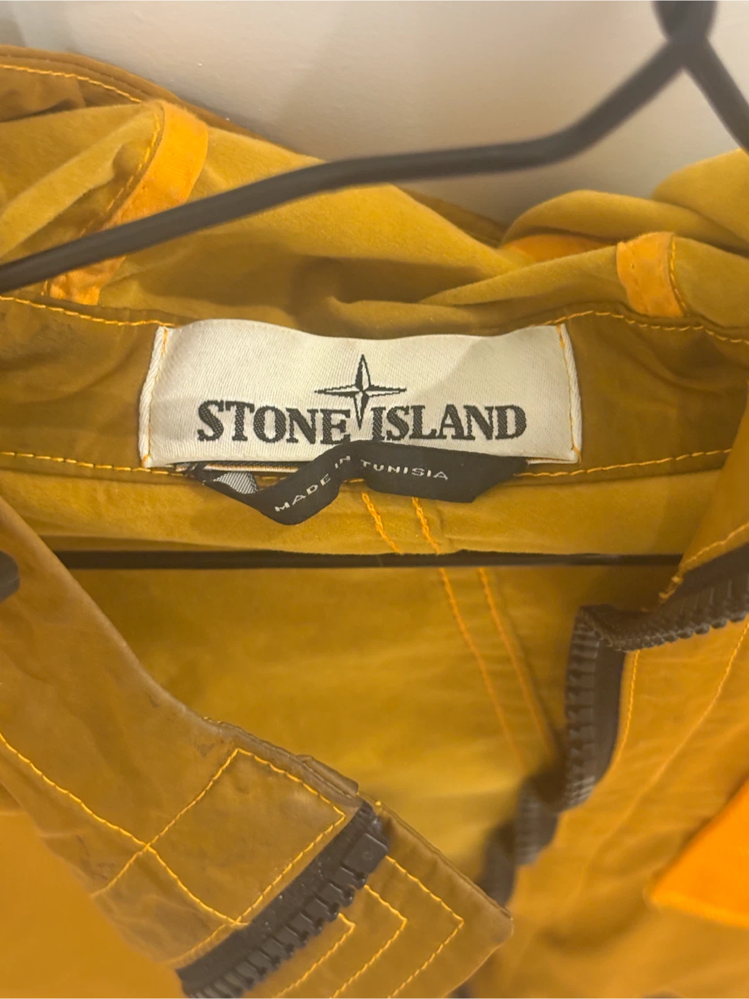 Stone Island Jacket - Mustard Yellow - photo 4