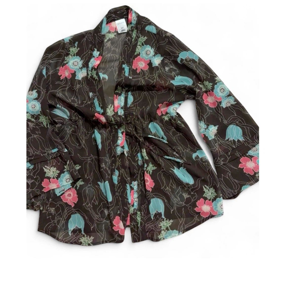 Old Navy Maternity Kimono Top - Floral Print - S/P