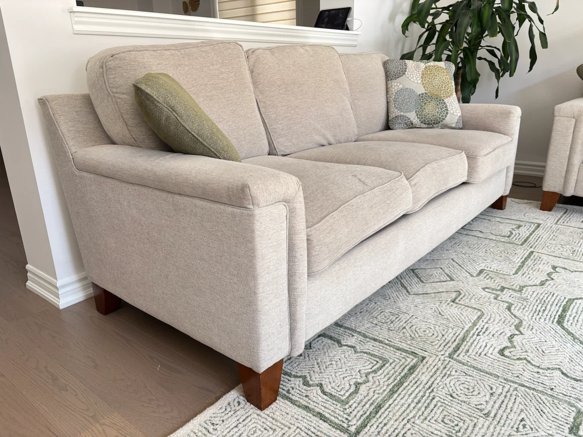 Beige Sofa and Loveseat Set - photo 4