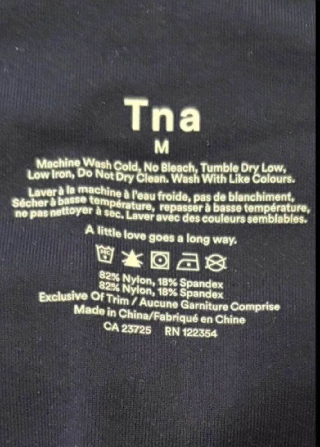 Women’s TNA Navy Blue Leggings -Size Medium - photo 3