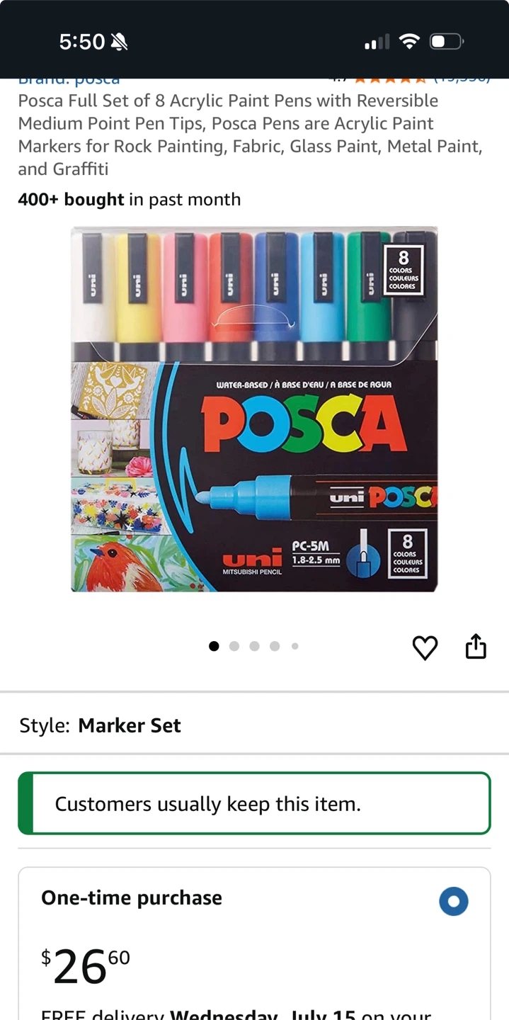 Posca Acrylic Markers - photo 3