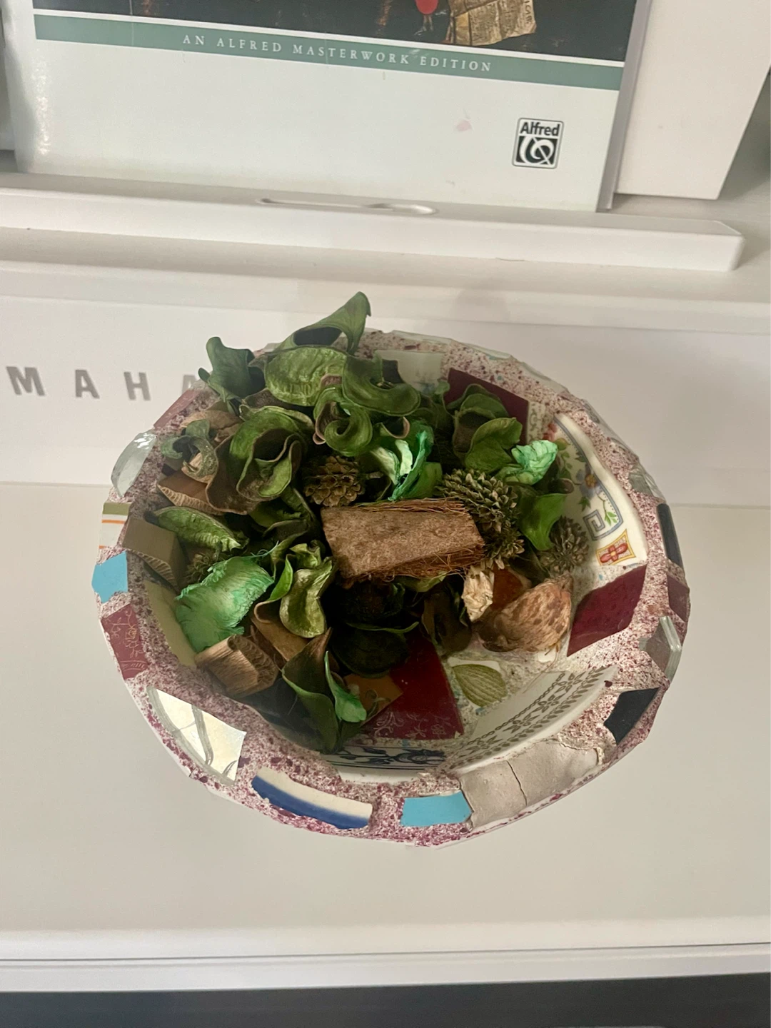 Unique Mosaic Pottery Tray - photo 2