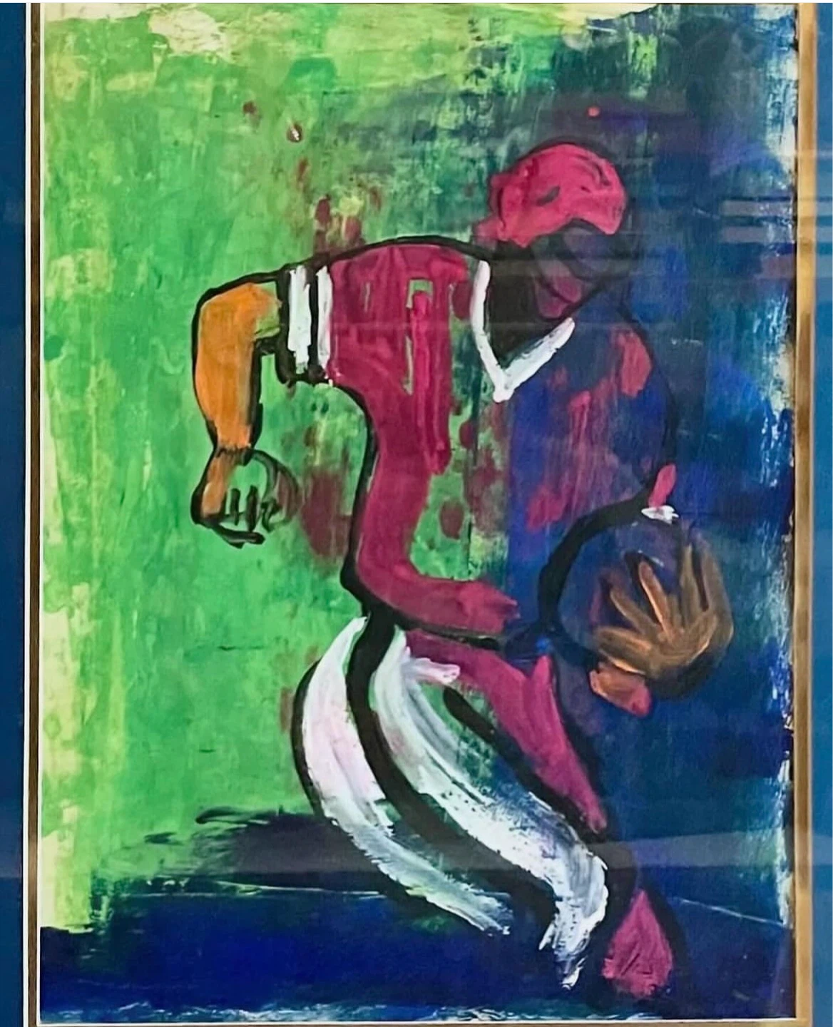 Watercolour Sports Illustration - photo 3