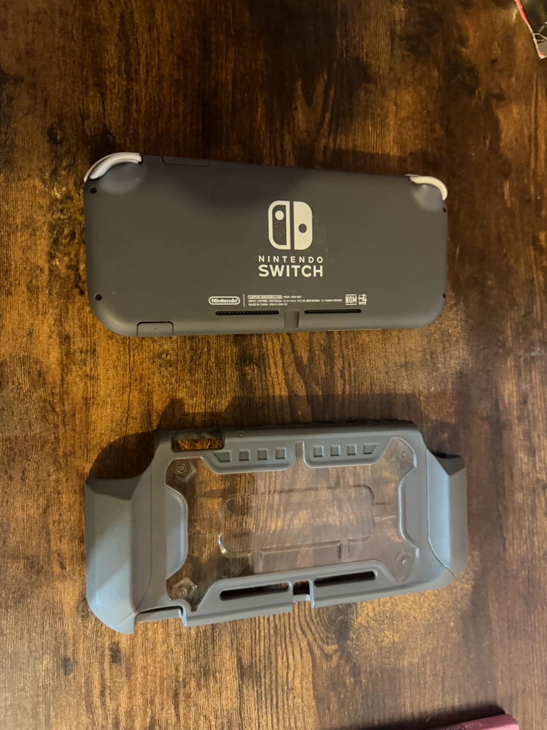 Nintendo Switch Lite and Protective Case