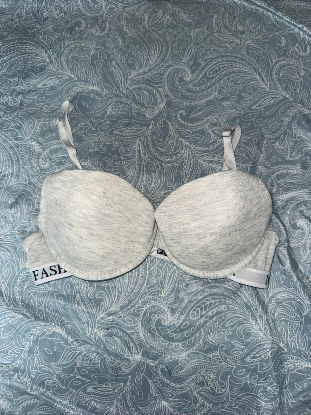 Light Grey "New Fashion" Padded Bra