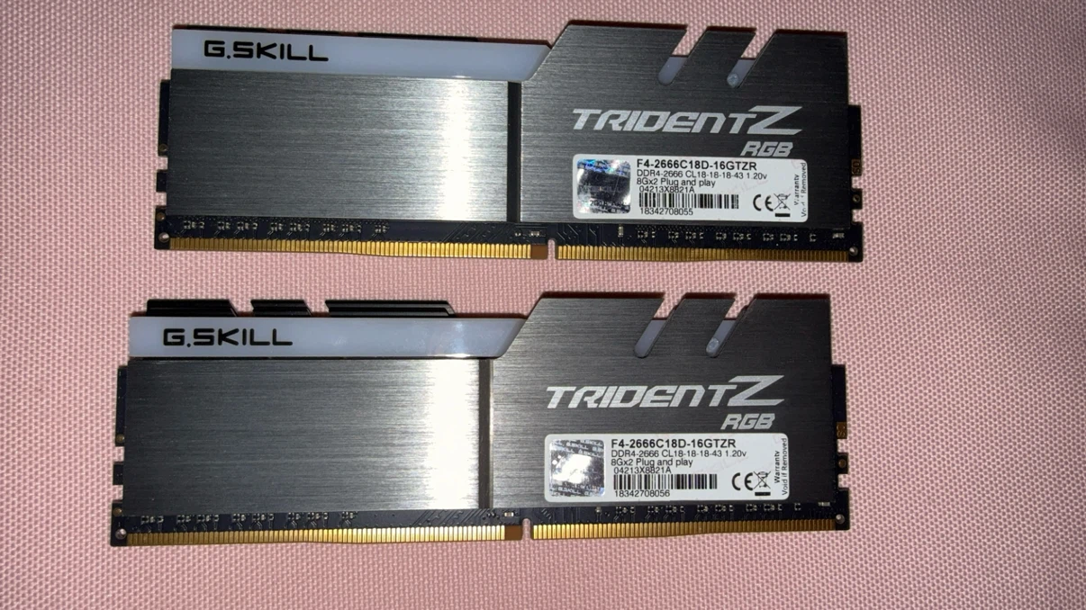 G.Skill TridentZ RGB DDR4-2666MHz 16GB RAM (2x8GB) - photo 2
