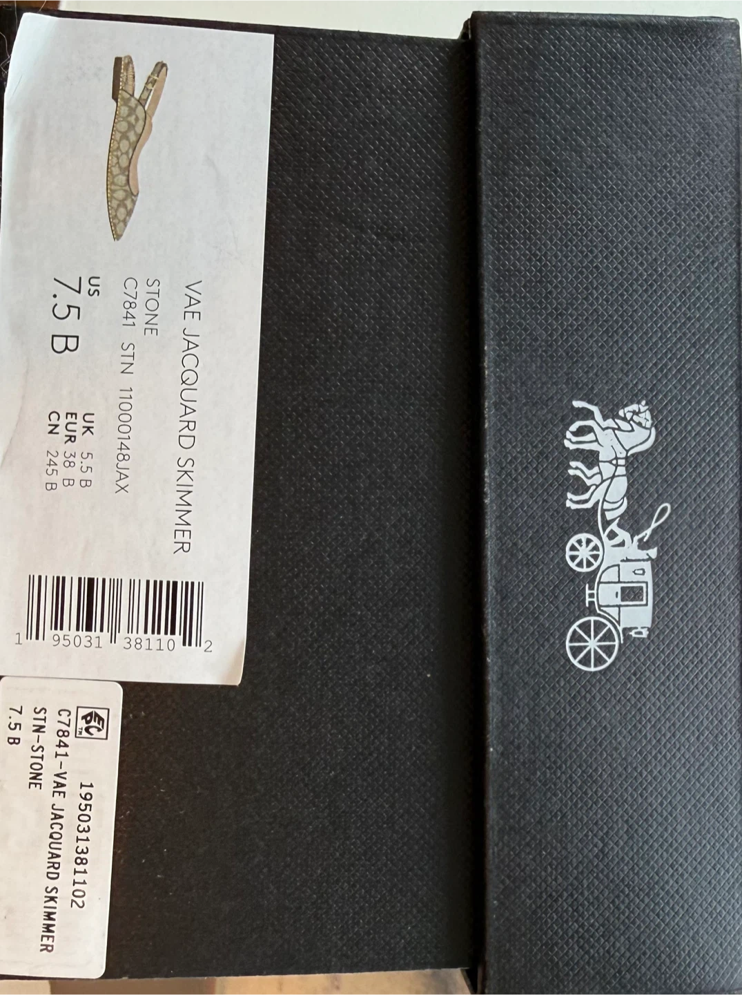 COACH Vae Jacquard Skimmer Flats - photo 4