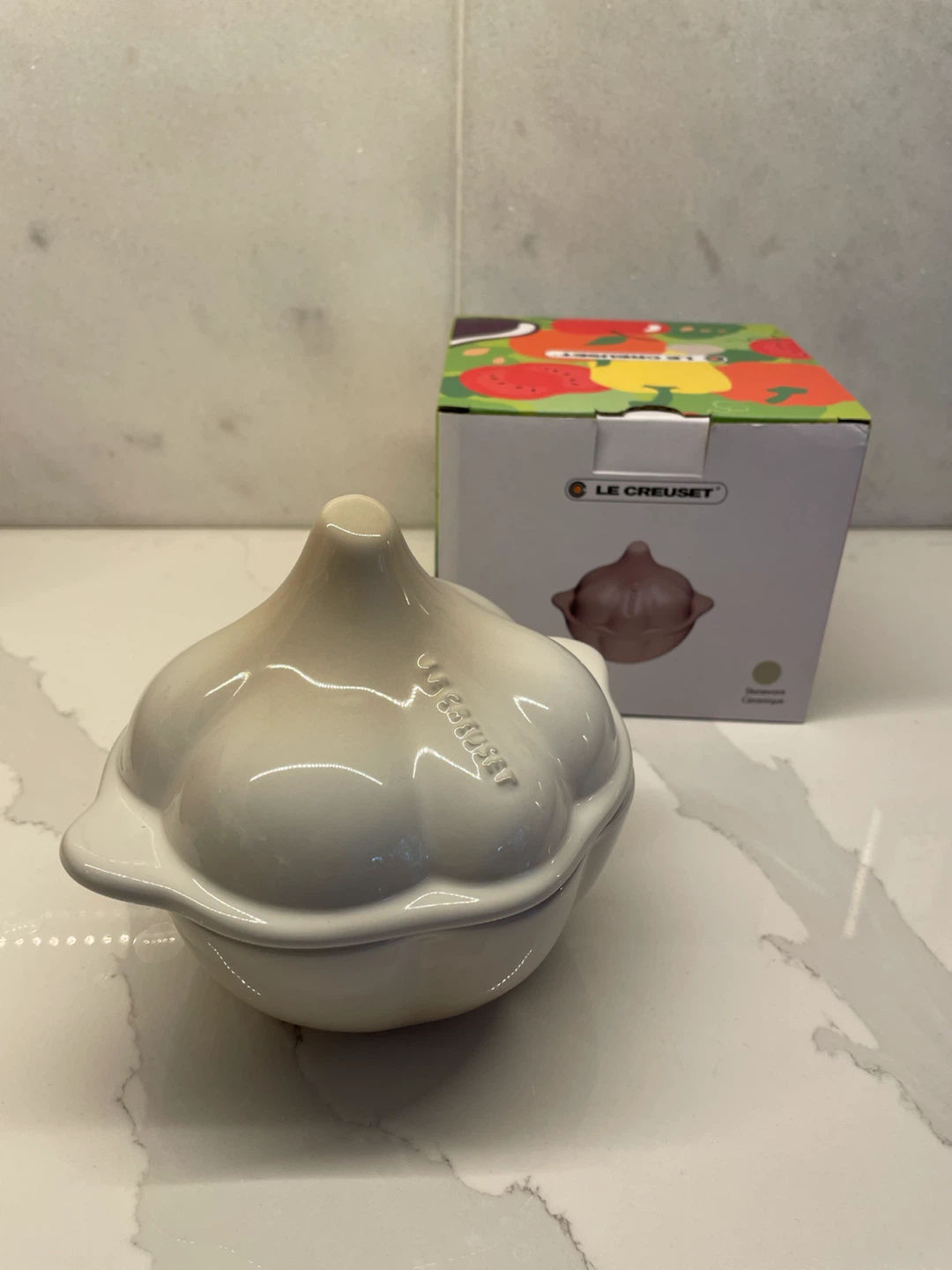 Le Creuset Garlic Casserole Meringue 300ml