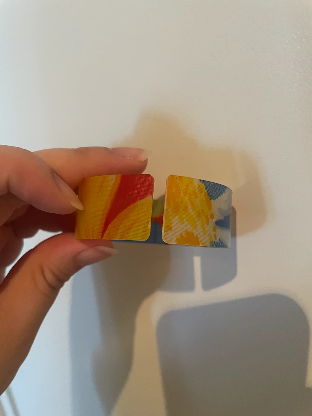 Floral Print Cuff Bracelet - photo 3