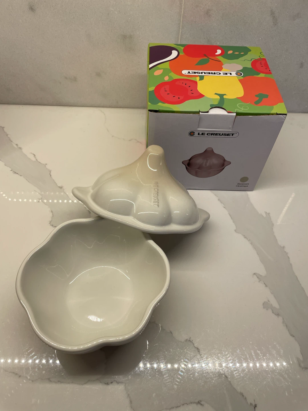 Le Creuset Garlic Casserole Meringue 300ml - photo 2