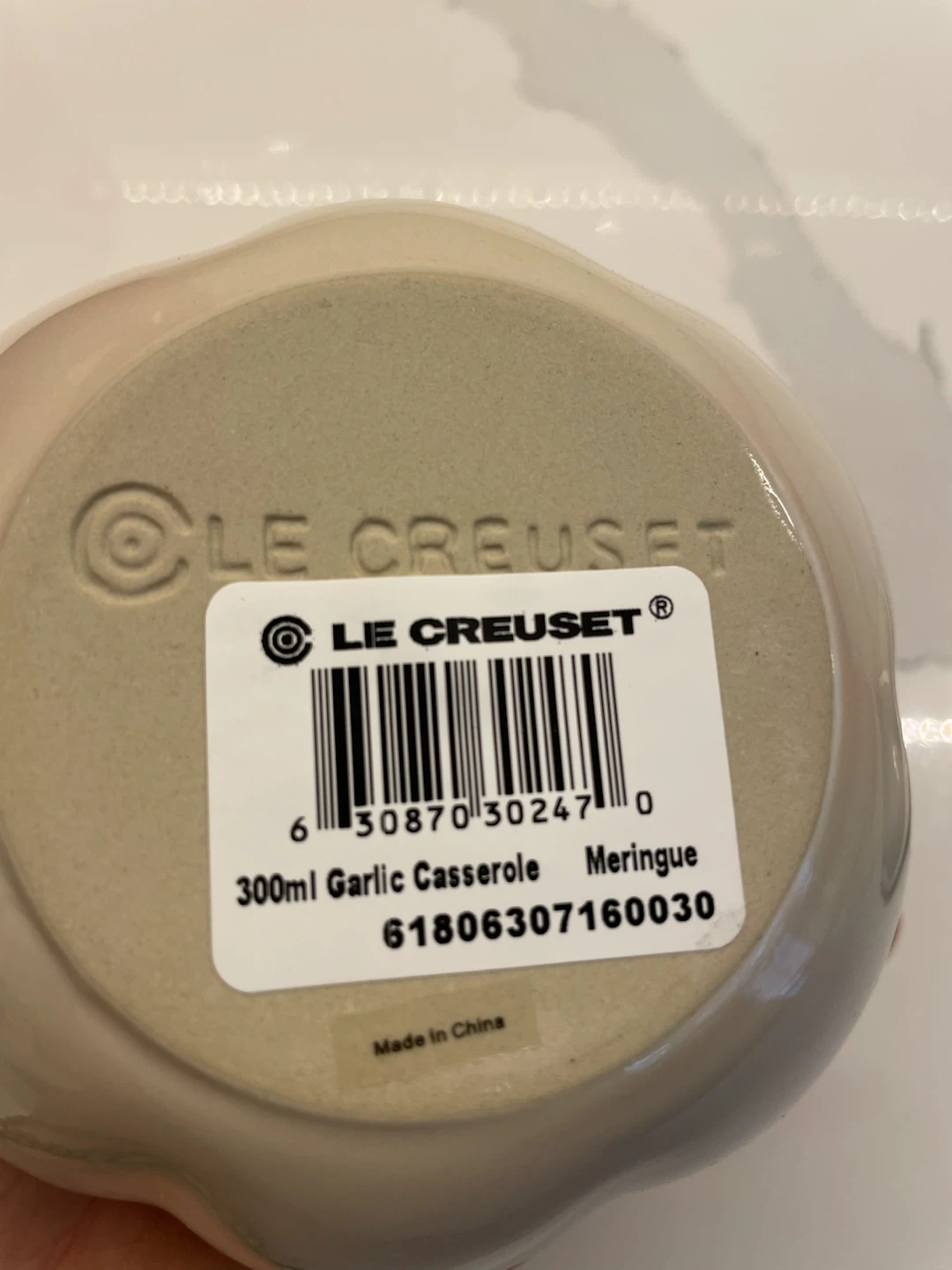 Le Creuset Garlic Casserole Meringue 300ml - photo 3