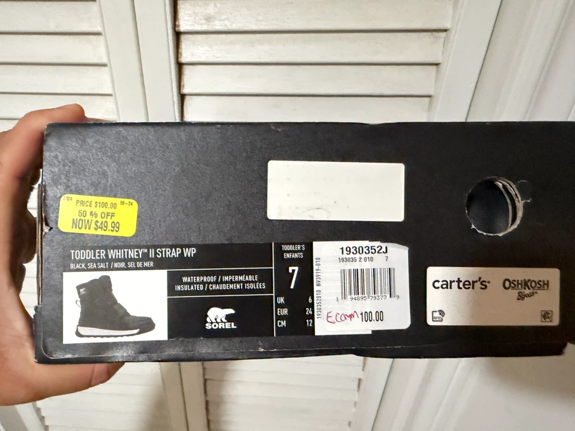 Sorel Toddler Whitney II Strap WP Boots - photo 2