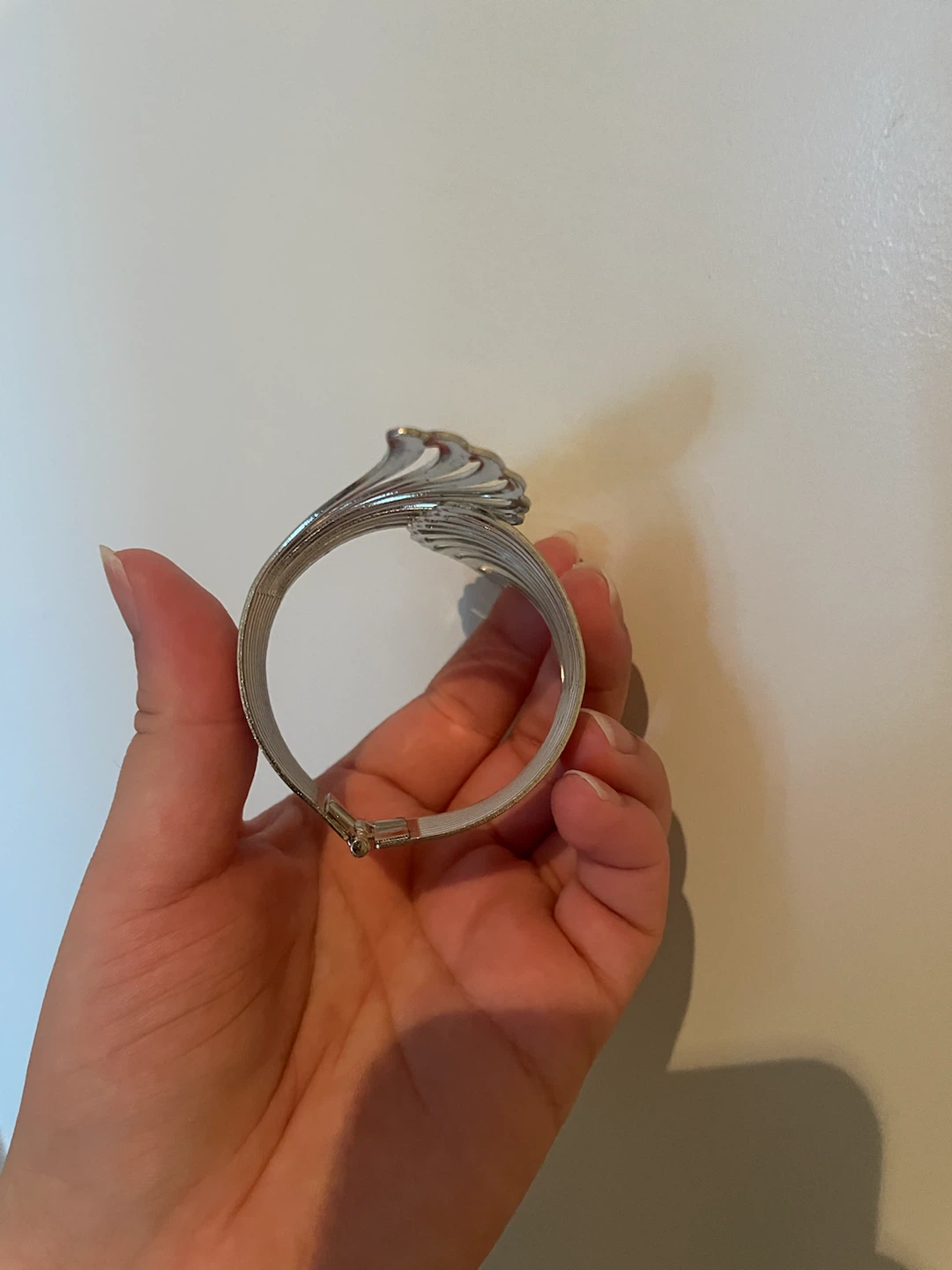 Silver Wing Cuff Bracelet - photo 2
