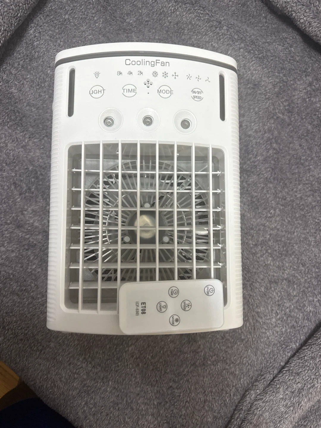 White Cooling Fan CF-530
