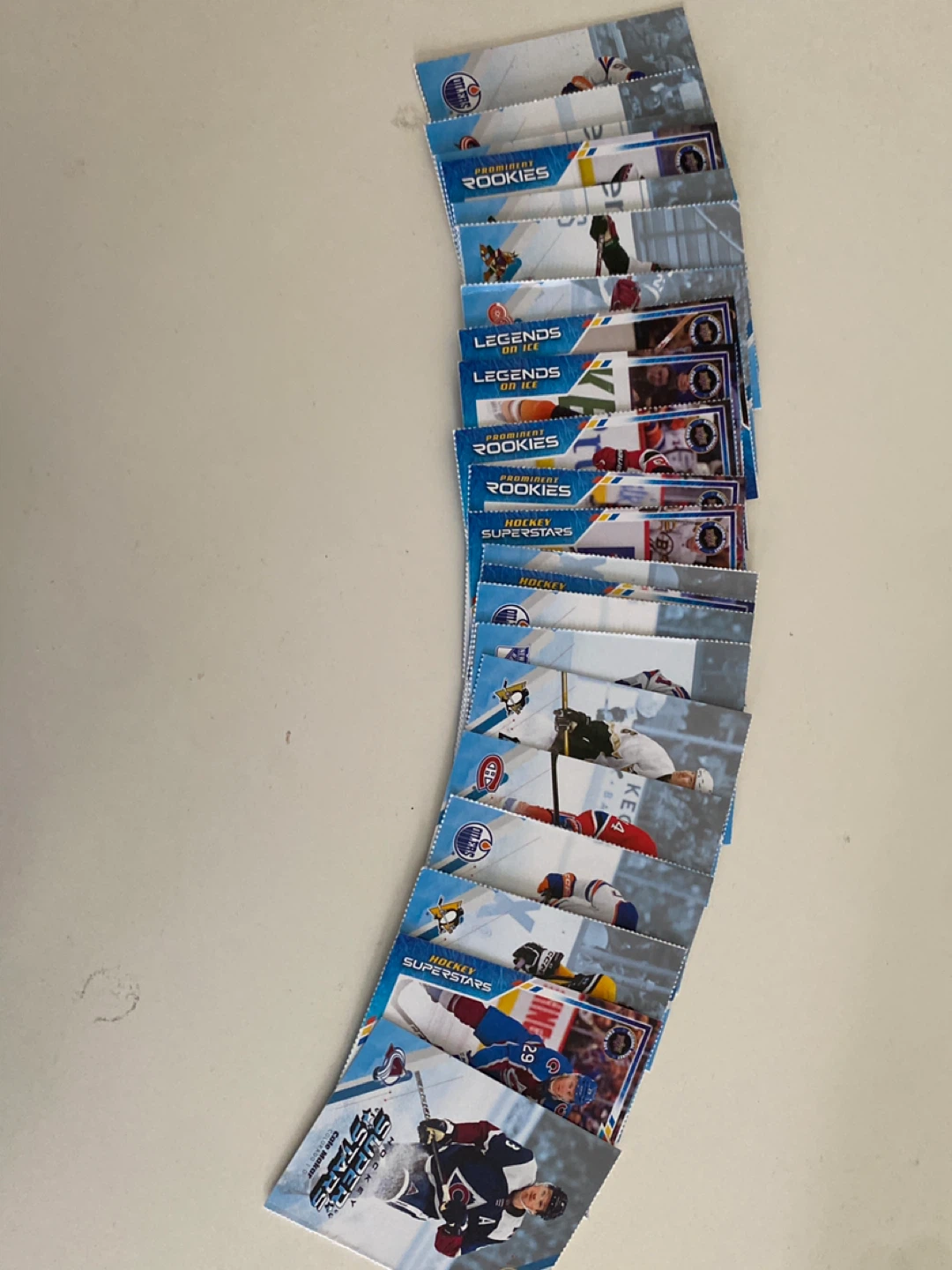Hockey cards