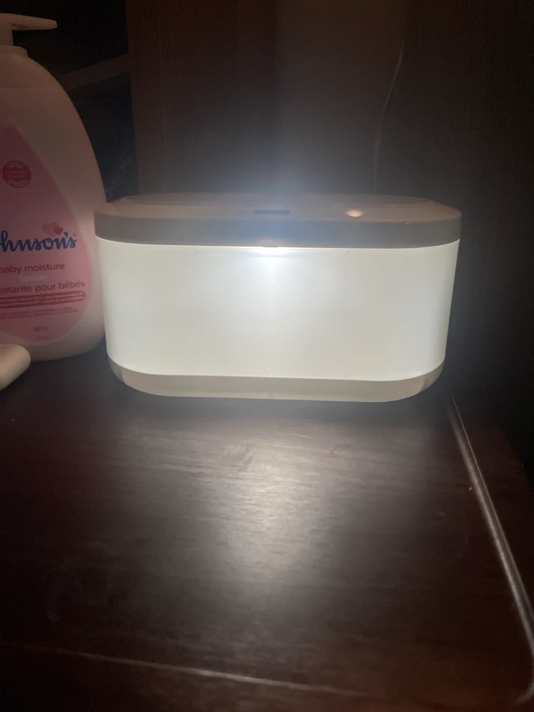 Baby Wipes Warmer with Night Light