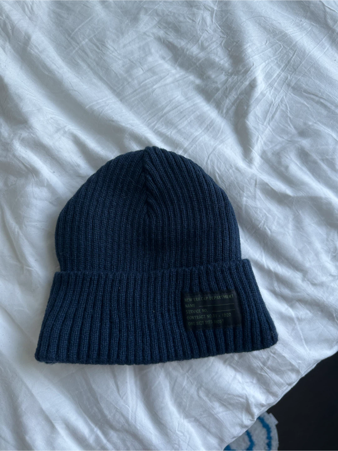 New Era Knit Toque - Navy