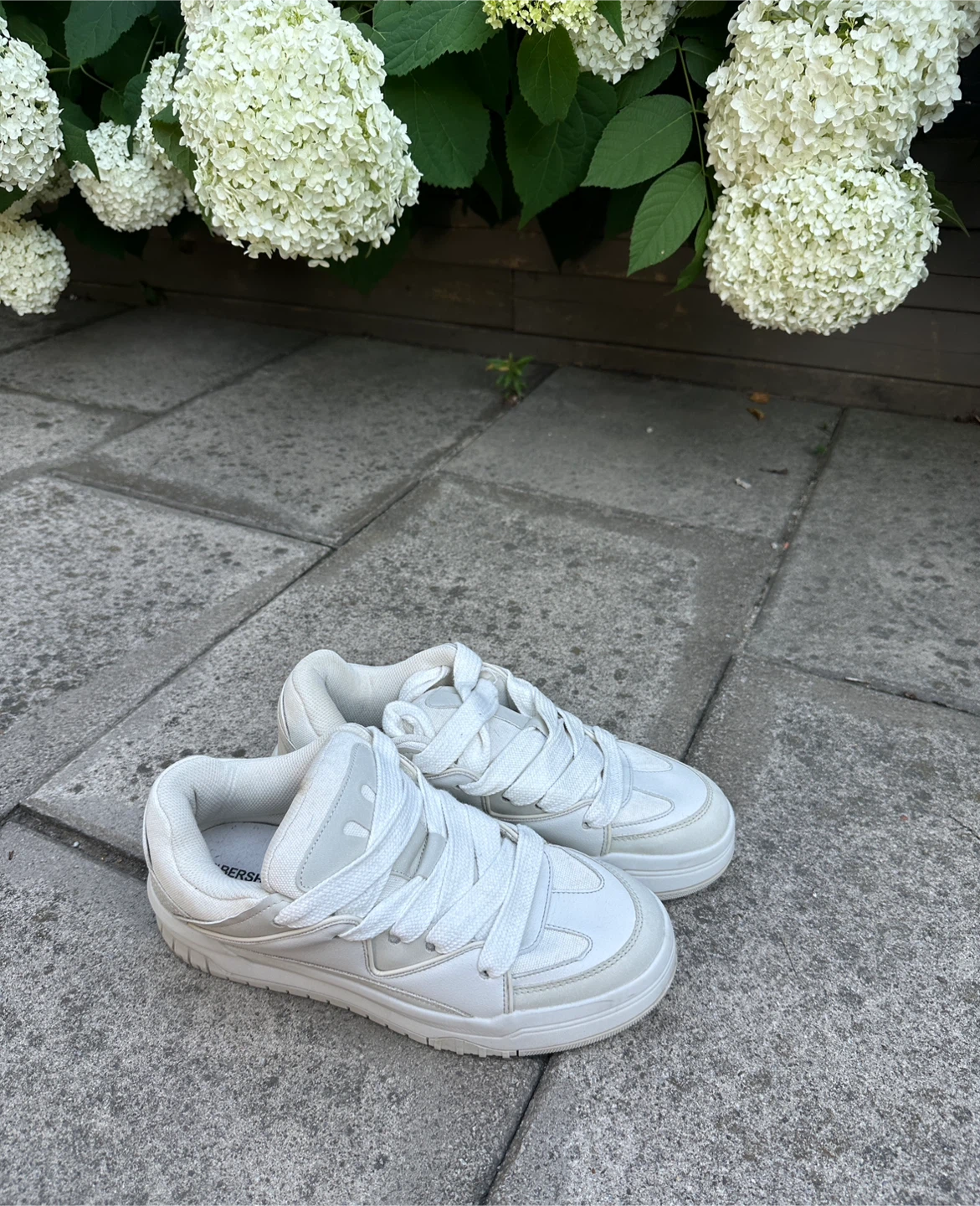 Bershka White Chunky Sneakers - photo 2