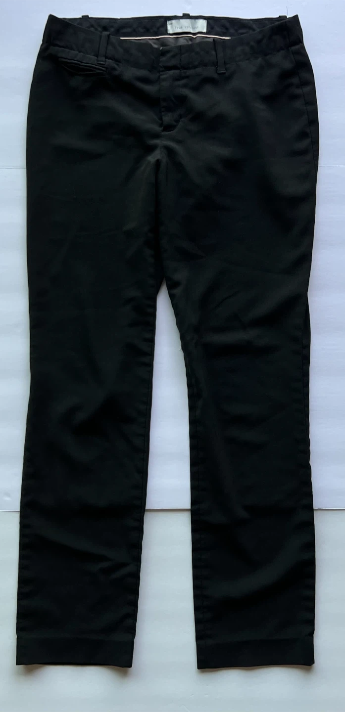 Gap True Straight Stretch Pants Black OR