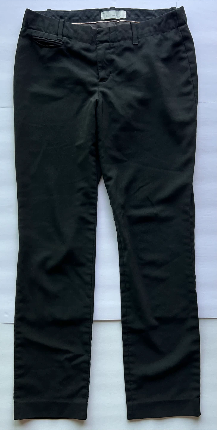 Gap True Straight Stretch Pants Black OR - photo 5