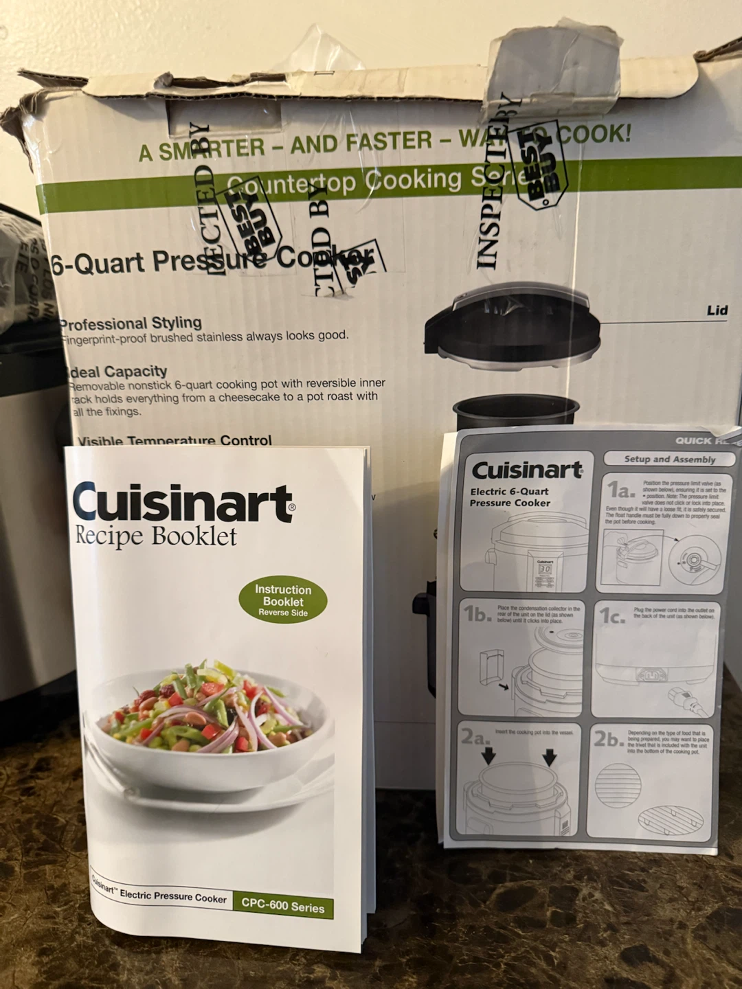 Cuisinart 6-Quart Electric Pressure Cooker CPC-600