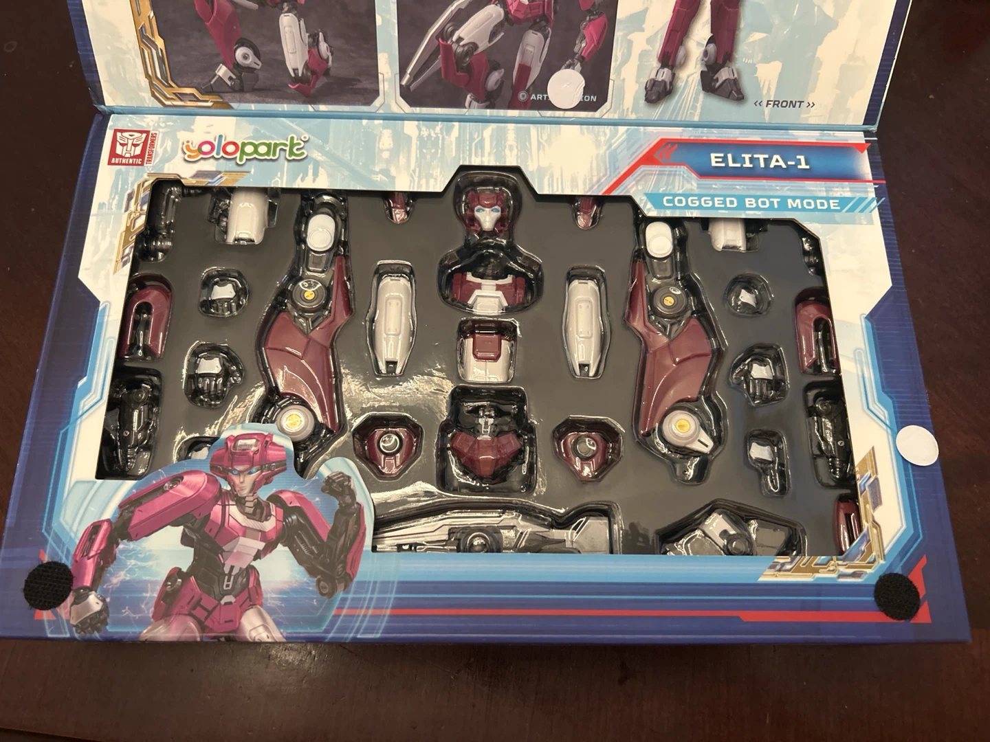 Transformers One Elita-1 Cogged Bot Mode Model Kit - photo 3