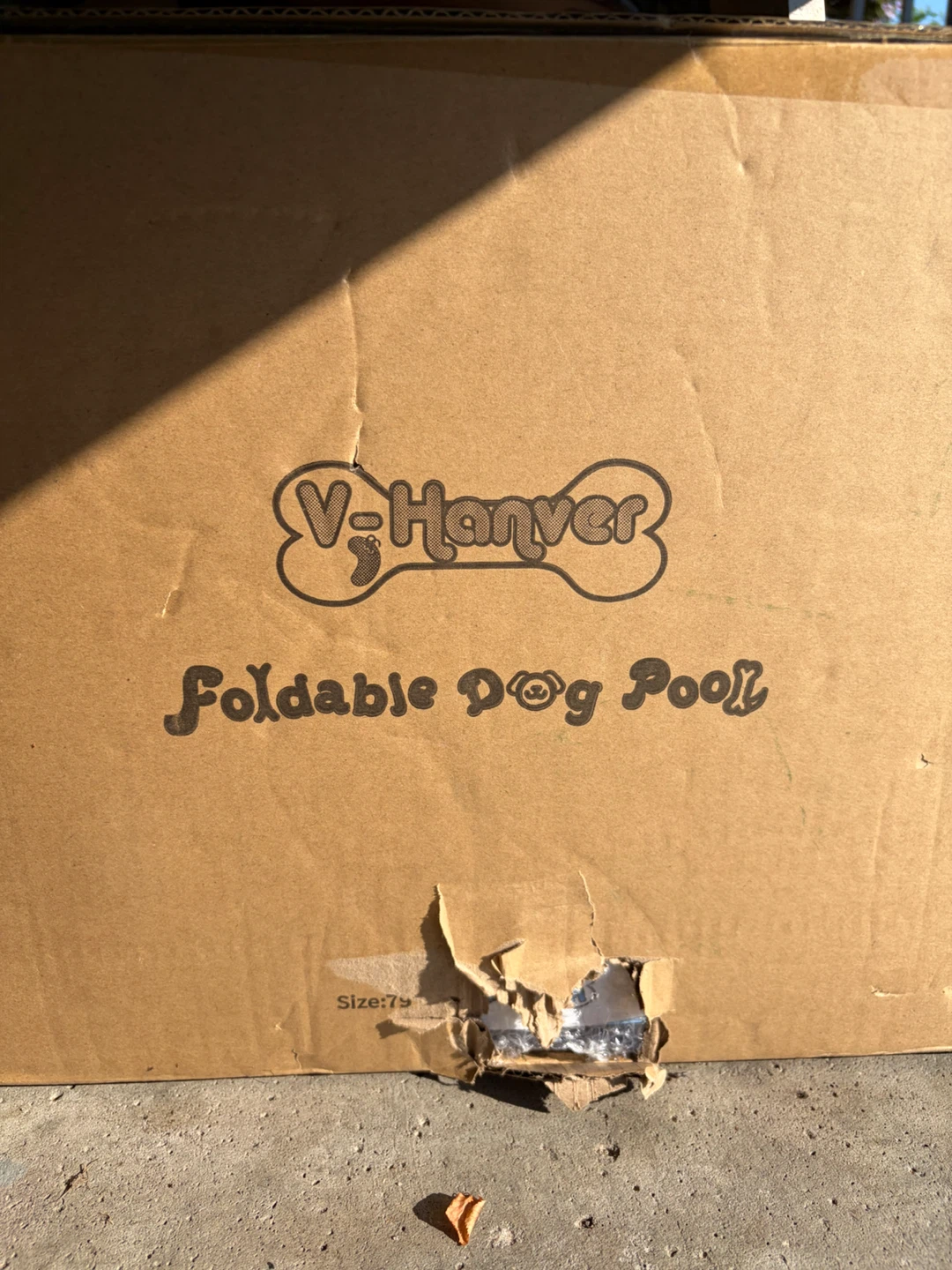 V-Hanver Foldable Dog Pool