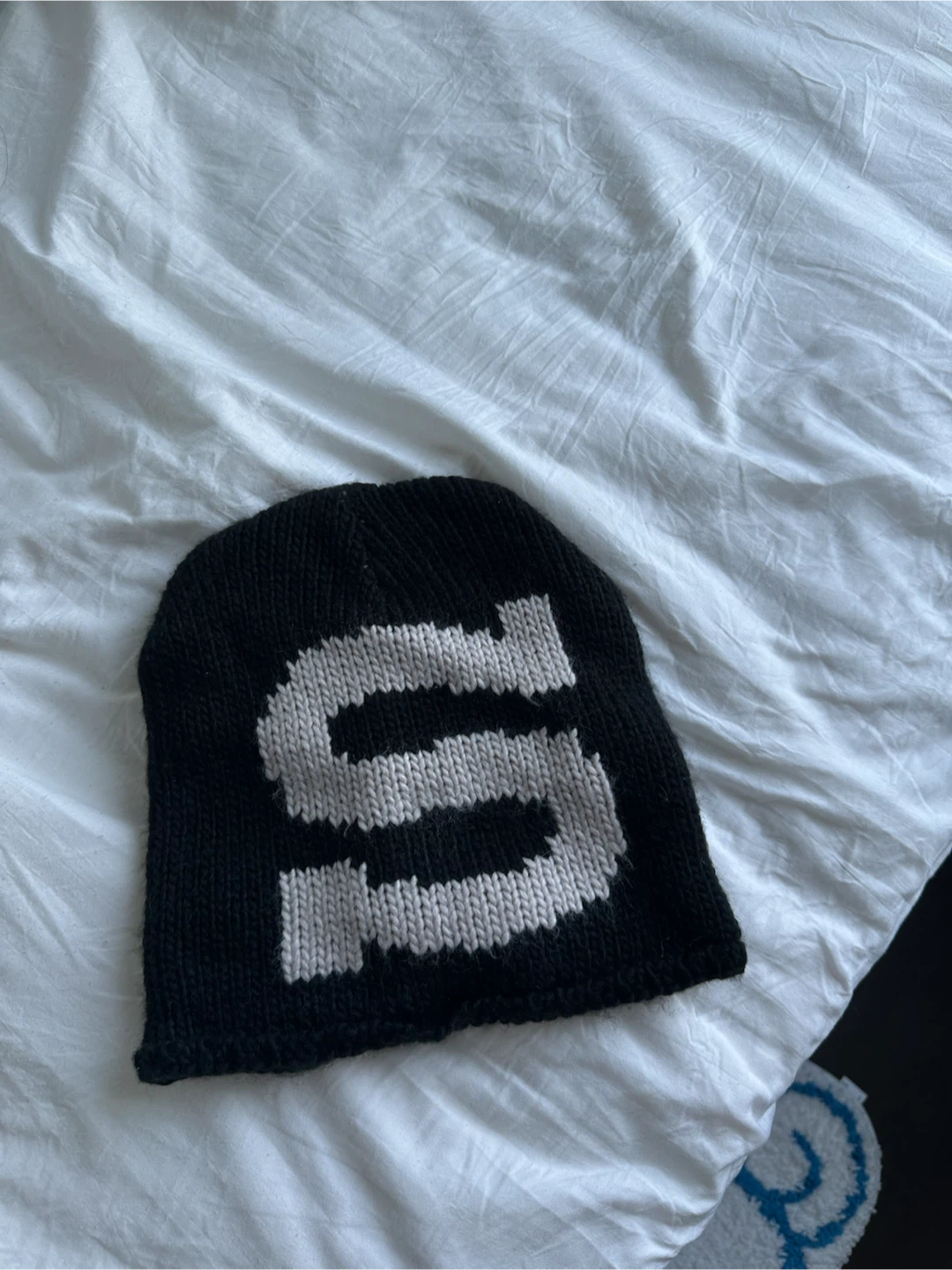 Stussy Black Knit Beanie