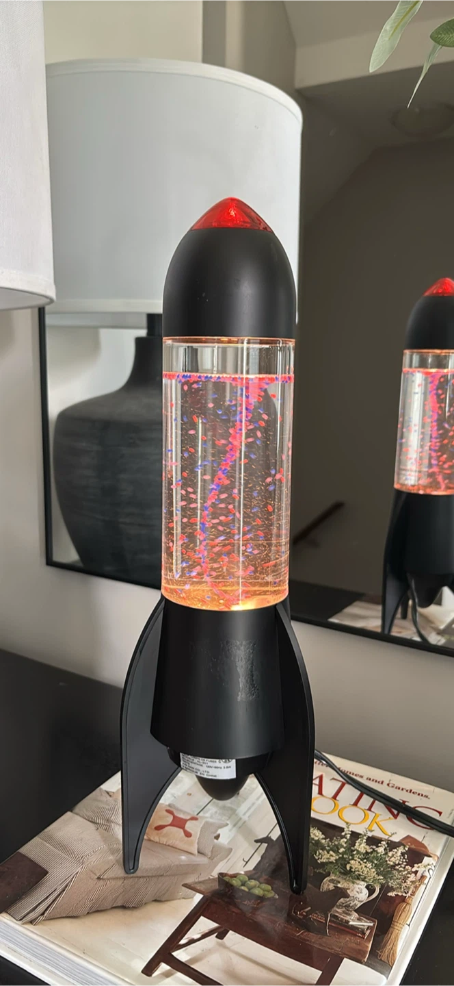 Rocket Lava Lamp
