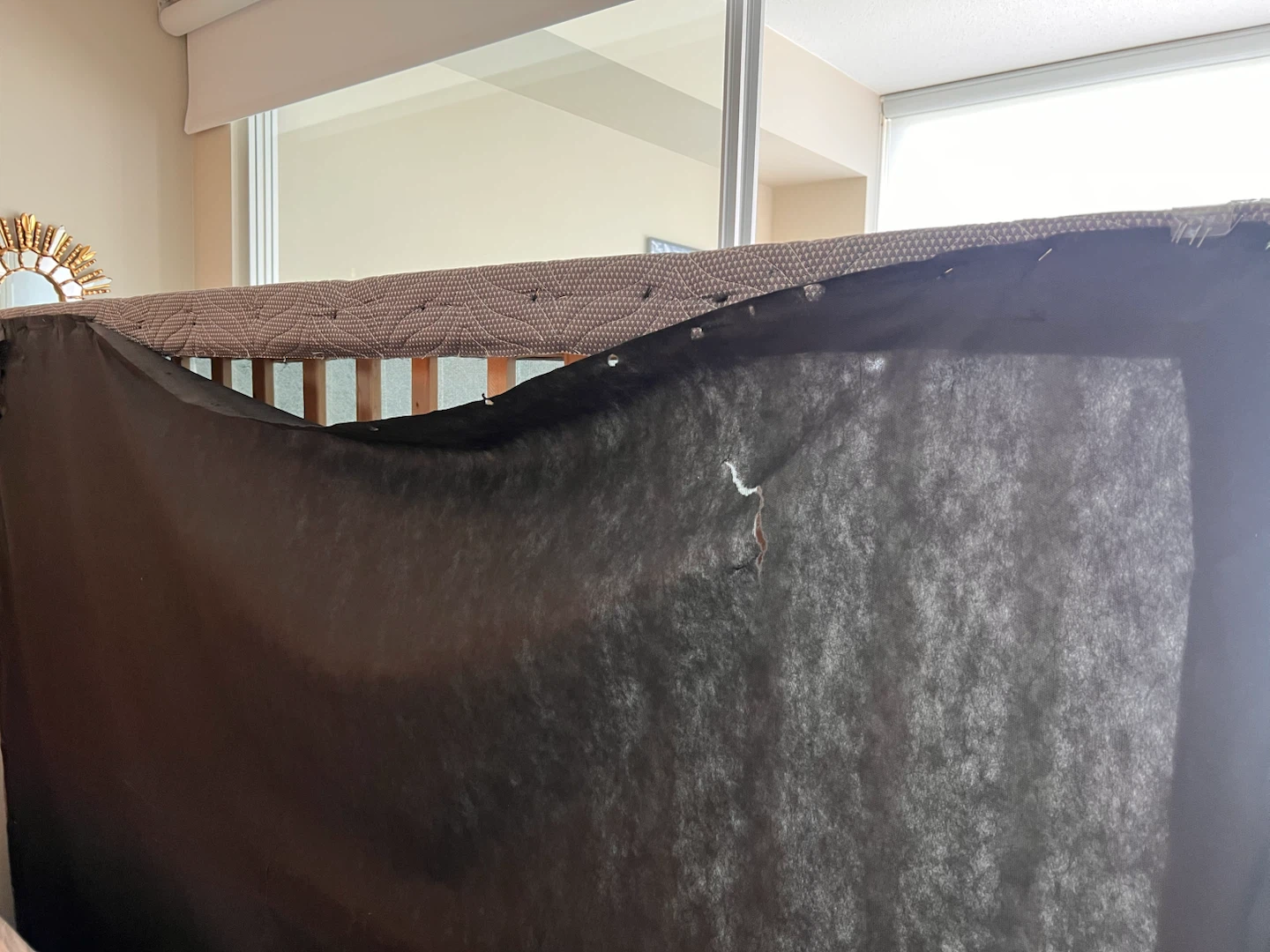 FREE Queen Box Spring & Metal Bed Frame – Pickup Only - photo 3