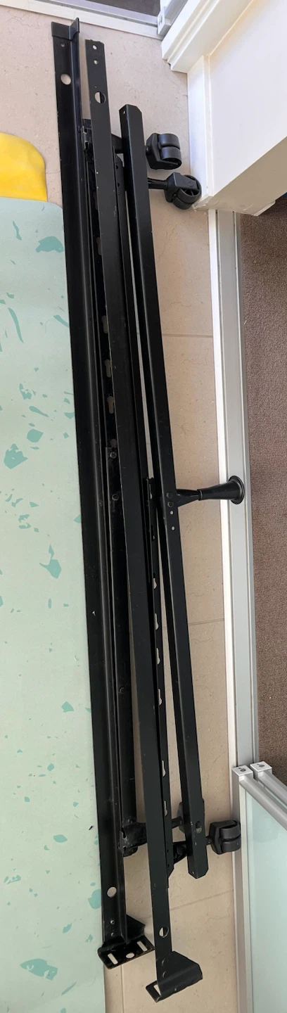 FREE Queen Box Spring & Metal Bed Frame – Pickup Only - photo 2