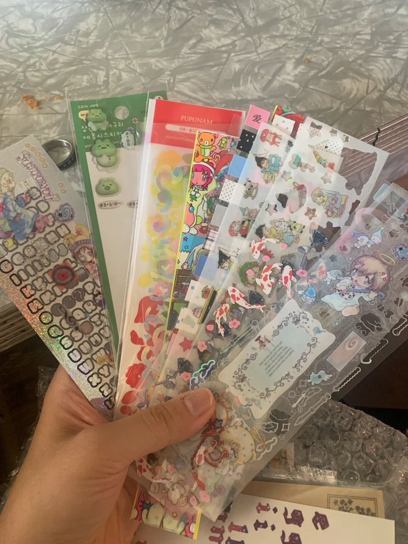 Big sticker lot