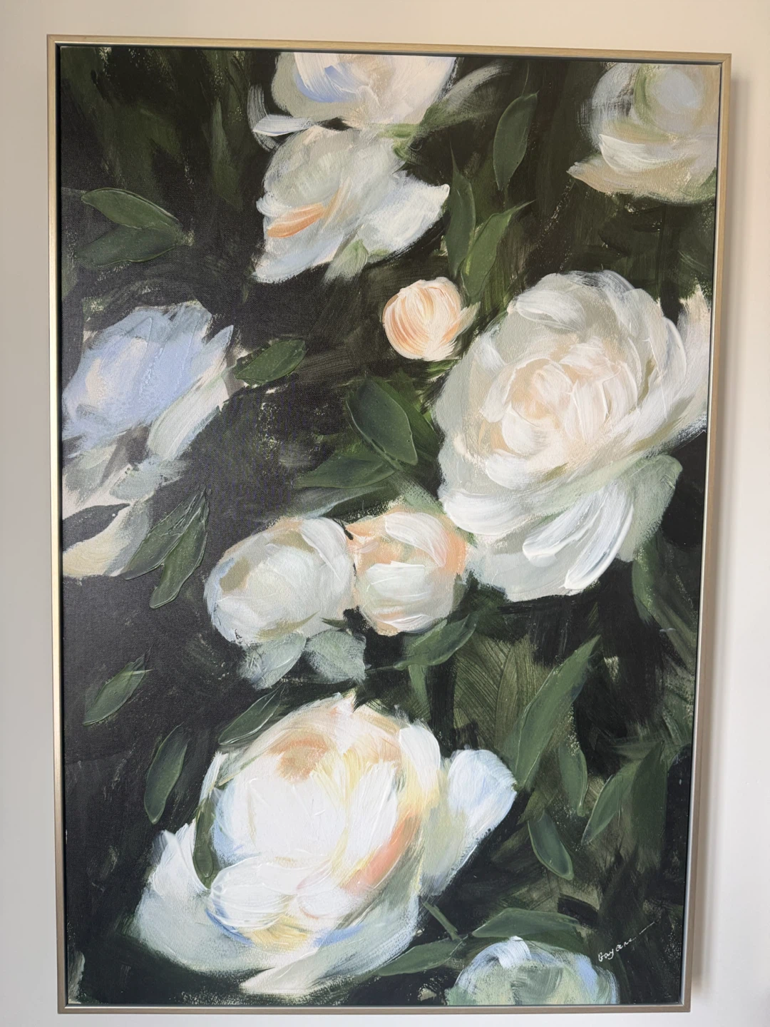 Set of 2 Floral Canvas Wall Art - photo 2