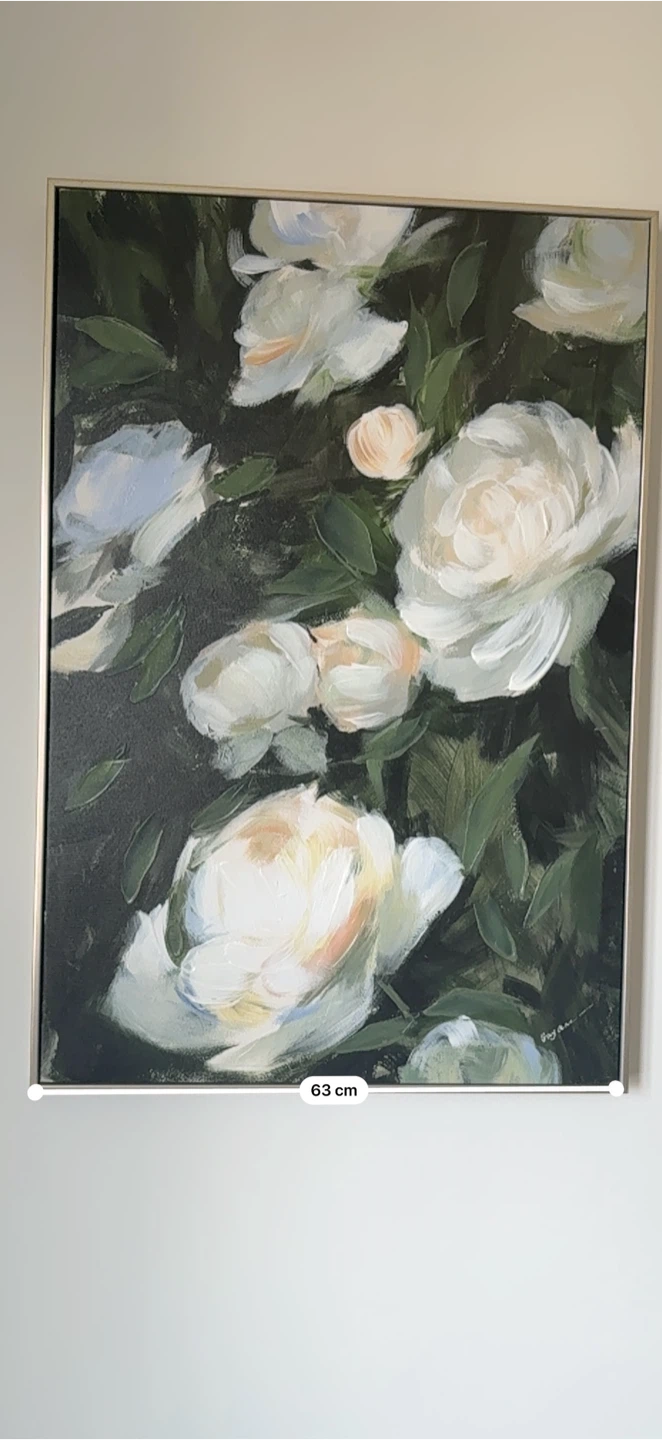 Set of 2 Floral Canvas Wall Art - photo 5