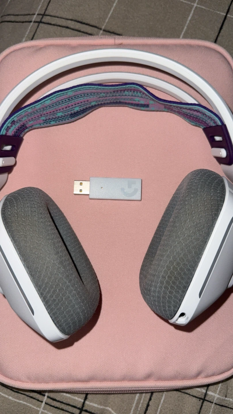 Logitech G435 Wireless Gaming Headset - White