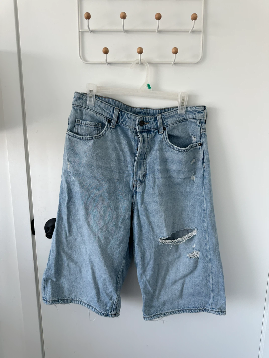 H&M Baggy Bermuda Denim Shorts