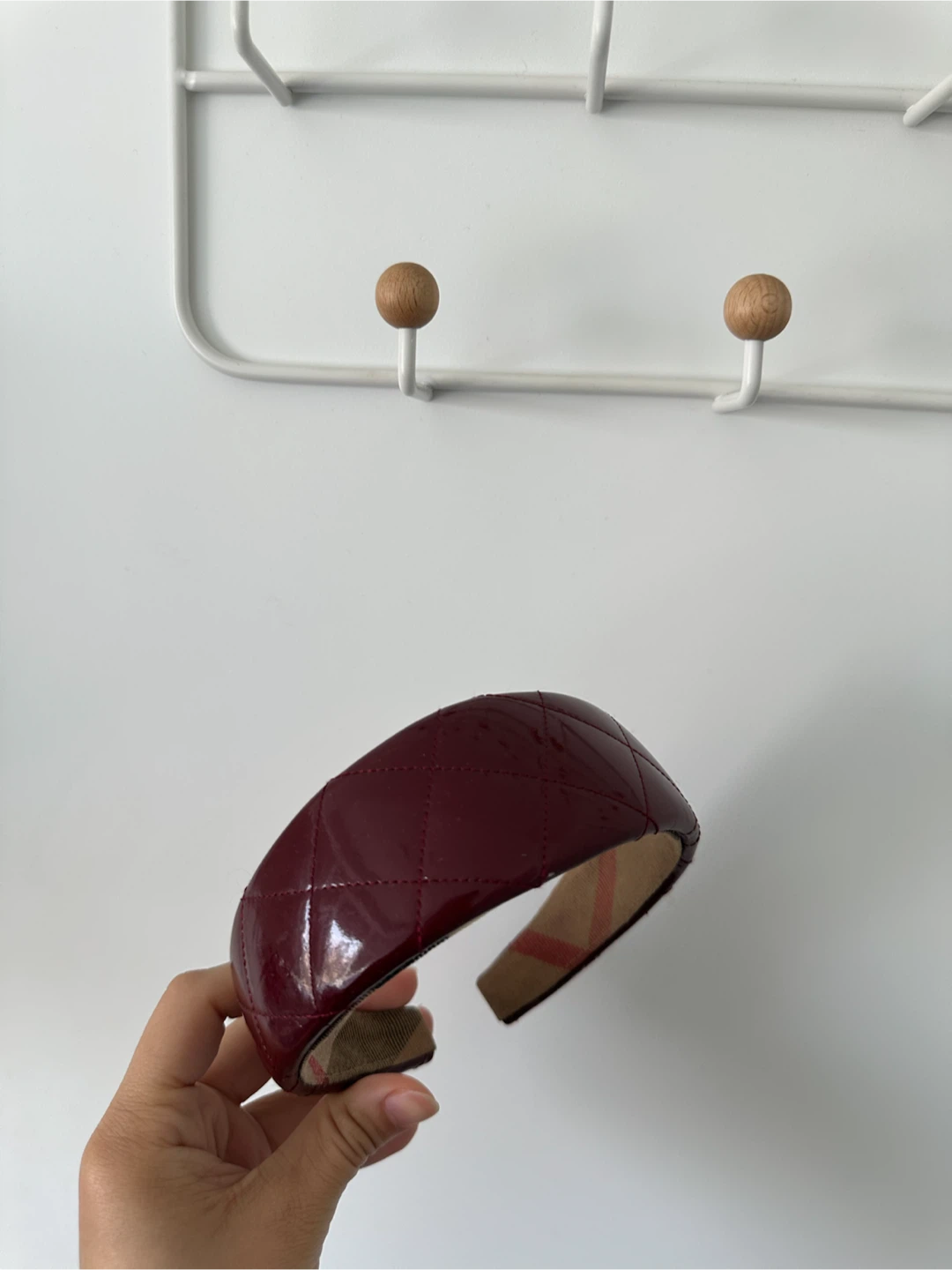 Burberry Quilted Padded Headband - photo 2
