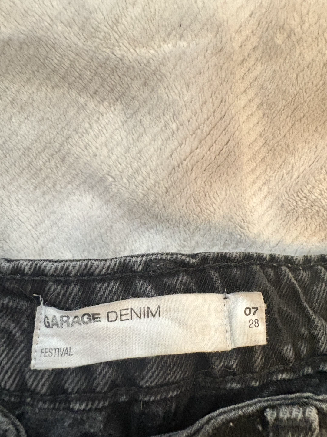 Garage Denim Black Festival Shorts - photo 3